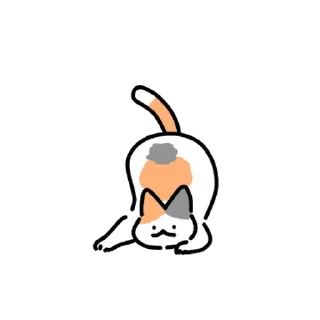 🐈 emoji ᘏ . котик ☆ @drowndreams Telegram sticker 6 of 24