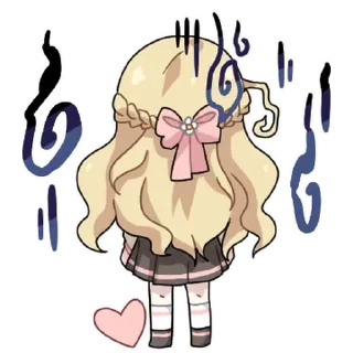 Sticker from ꒰ 🍡 ꒱ . ⁽⁽ (♡ˊᵕˋ♡) ⁾⁾ @CutestStickers