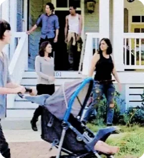 💜 emoji Carl grimes, Chandler Riggs Telegram sticker 6 of 50