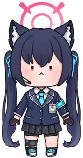 Sticker from Serika (Blue Archive)