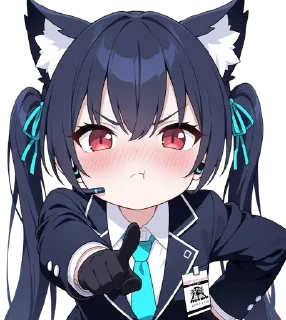Sticker from Serika (Blue Archive)
