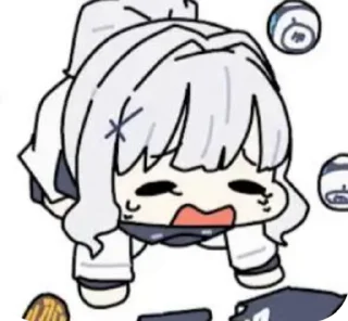 😰 emoji BA 3 Telegram sticker 8 of 120