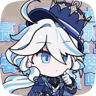 Sticker from furina by @alvbokal