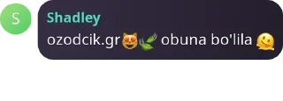 😻 emoji Ozik chat > QumriXon chat pack by @QuotLyBot Telegram sticker 8 of 65