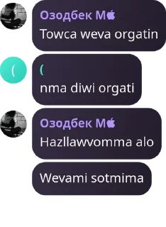 🧚‍♂️ emoji Ozik chat > QumriXon chat pack by @QuotLyBot Telegram sticker 14 of 65