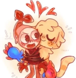 🌟 emoji 🧸‼️⊹ANGRYHUGS(!)⊹🍤💓 Telegram sticker 9 of 93