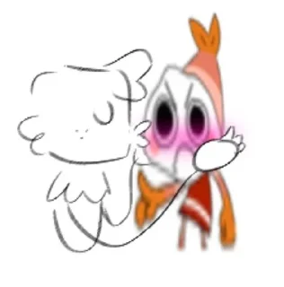 🌟 emoji 🧸‼️⊹ANGRYHUGS(!)⊹🍤💓 Telegram sticker 12 of 93