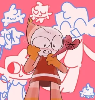 🌟 emoji 🧸‼️⊹ANGRYHUGS(!)⊹🍤💓 Telegram sticker 17 of 93