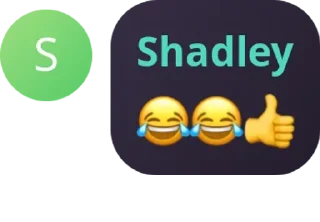😂 emoji Ozik chat > QumriXon chat pack by @QuotLyBot Telegram sticker 23 of 65