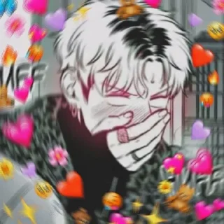 😎 emoji i love you By @fos_padorus Telegram sticker 8 of 90