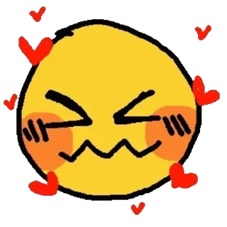 🥰 emoji loveee🖤 Telegram sticker 11 of 120