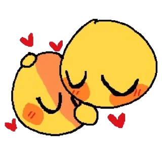 😌 emoji loveee🖤 Telegram sticker 6 of 120