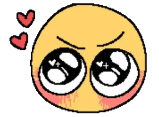 😠 emoji loveee🖤 Telegram sticker 16 of 120