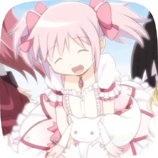 🌟 emoji madoka!☆ @Cute_lai Telegram sticker 13 of 30