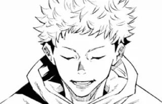 Sticker from Jujutsu Kaisen from @somewherechannel