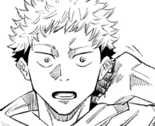 Sticker from Jujutsu Kaisen from @somewherechannel