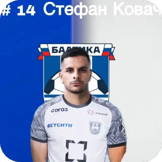 ❤ emoji Стикеры ФК БАЛТИКА Telegram sticker 22 of 67
