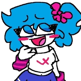 😚 emoji Скай верс часть вторая Telegram sticker 17 of 87