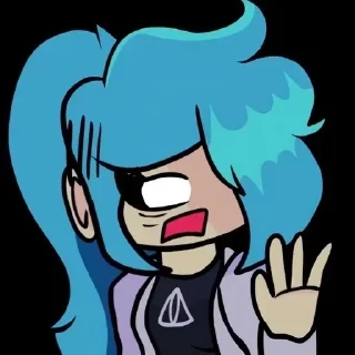 😨 emoji Скай верс часть вторая Telegram sticker 20 of 87