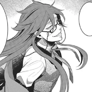 Sticker from Grell Sutcliff. 🩸