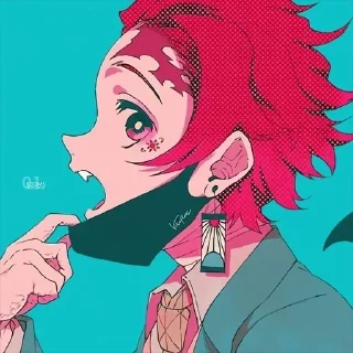 😲 emoji Танджиро Telegram sticker 10 of 120