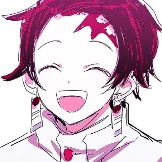 😄 emoji Танджиро Telegram sticker 23 of 120