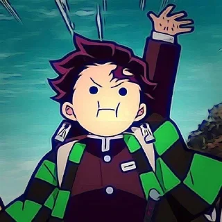 🤚 emoji Танджиро Telegram sticker 19 of 120