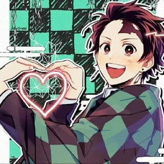 🥰 emoji Танджиро Telegram sticker 7 of 120