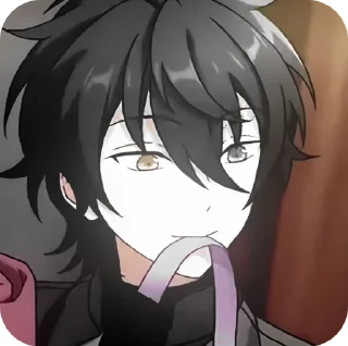 🎭 emoji Mika Kagehira тгк: @brighsdreams Telegram sticker 2 of 40