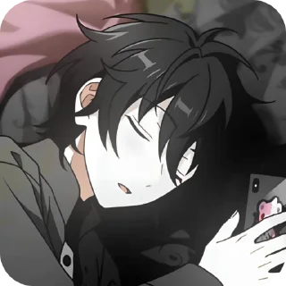 🎭 emoji Mika Kagehira тгк: @brighsdreams Telegram sticker 8 of 40