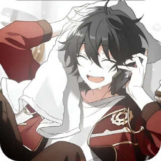 🎼 emoji Mika Kagehira тгк: @brighsdreams Telegram sticker 3 of 40