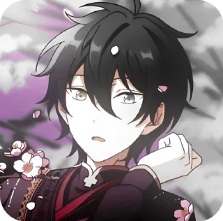 🎼 emoji Mika Kagehira тгк: @brighsdreams Telegram sticker 21 of 40