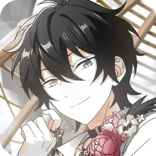🎭 emoji Mika Kagehira тгк: @brighsdreams Telegram sticker 18 of 40