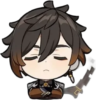 Sticker from Чжун Ли @phonedesign_genshin