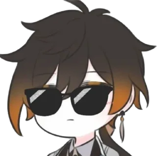Sticker from Чжун Ли @phonedesign_genshin