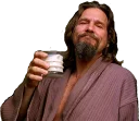 Sticker from THE BIG LEBOWSKI