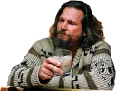 Sticker from THE BIG LEBOWSKI