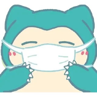 😷 emoji Pokemon Covid-19 @stickersb2b Telegram sticker 4 of 14