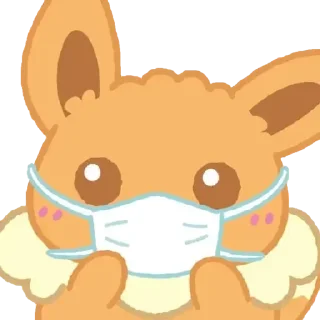 😷 emoji Pokemon Covid-19 @stickersb2b Telegram sticker 1 of 14