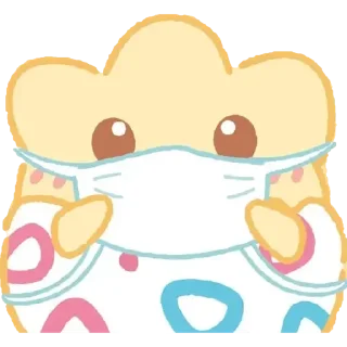 😷 emoji Pokemon Covid-19 @stickersb2b Telegram sticker 10 of 14