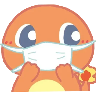 😷 emoji Pokemon Covid-19 @stickersb2b Telegram sticker 8 of 14