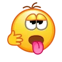 🥵 emoji Retro Emoji Telegram sticker 17 of 54