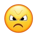😠 emoji Retro Emoji Telegram sticker 15 of 54