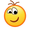 😏 emoji Retro Emoji Telegram sticker 10 of 54