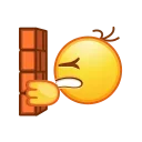 🤬 emoji Retro Emoji Telegram sticker 16 of 54
