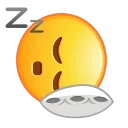 😴 emoji Retro Emoji Telegram sticker 20 of 54