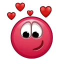 🥰 emoji Retro Emoji Telegram sticker 6 of 54