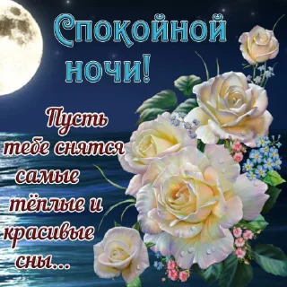 Sticker from Спокойной ночи