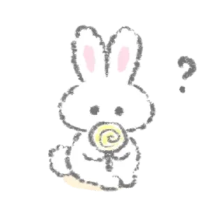 🤔 emoji зайки Telegram sticker 6 of 63