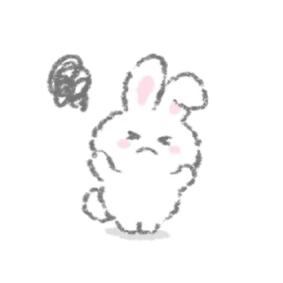 😡 emoji зайки Telegram sticker 9 of 63